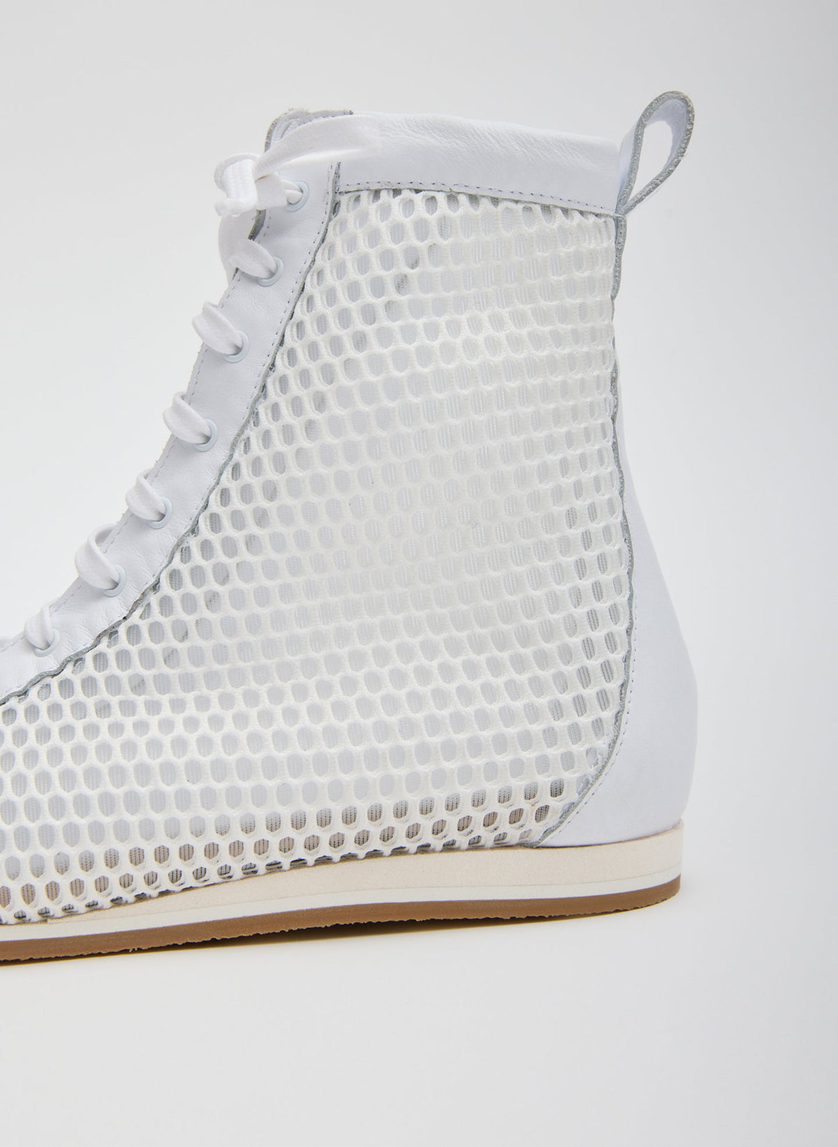 Tibi Seth Mesh High Top Sneaker
