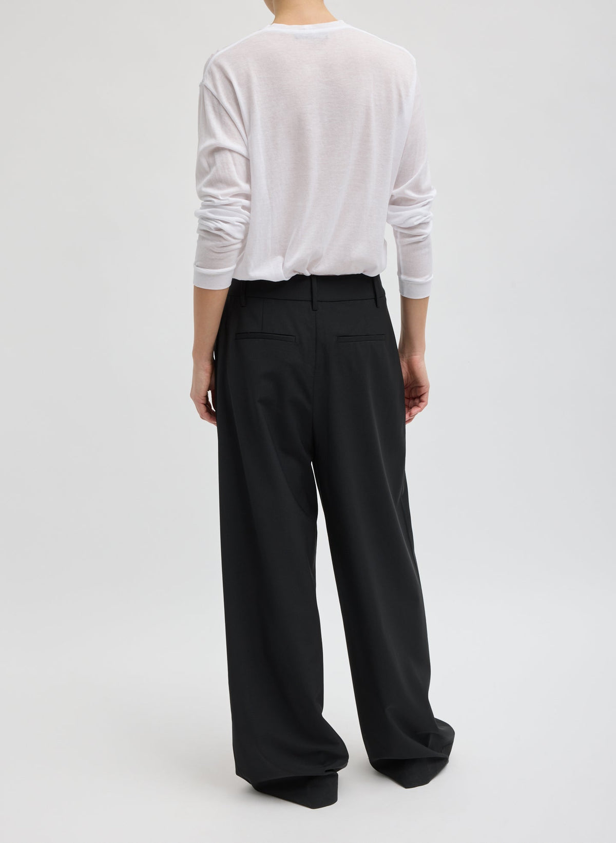 Tibi Tropical Wool Stella Pant