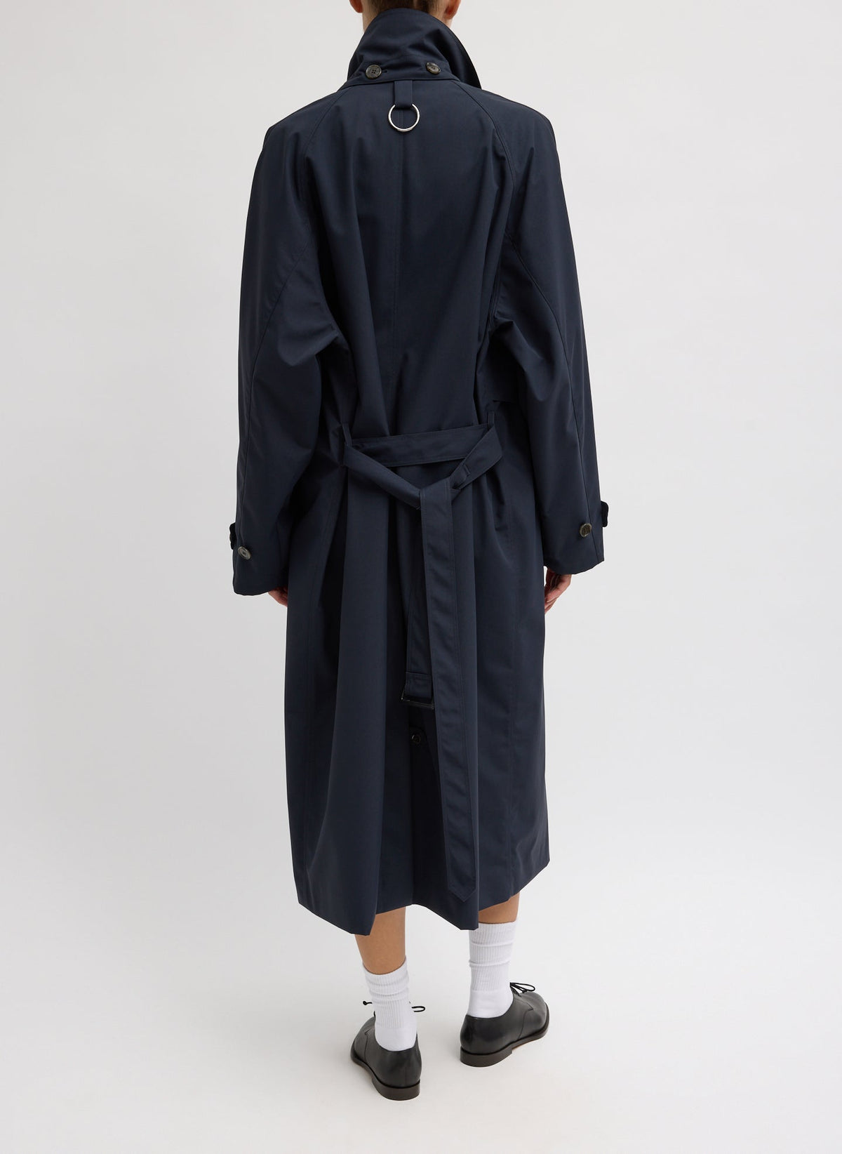 Tibi Double Collar Frank Trench