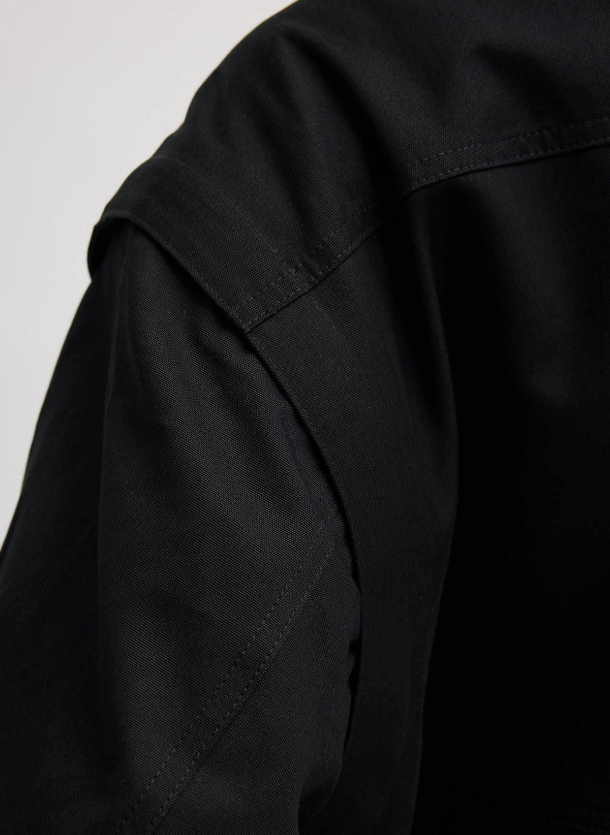 Tibi Patchwork Twill Slicker Jacket