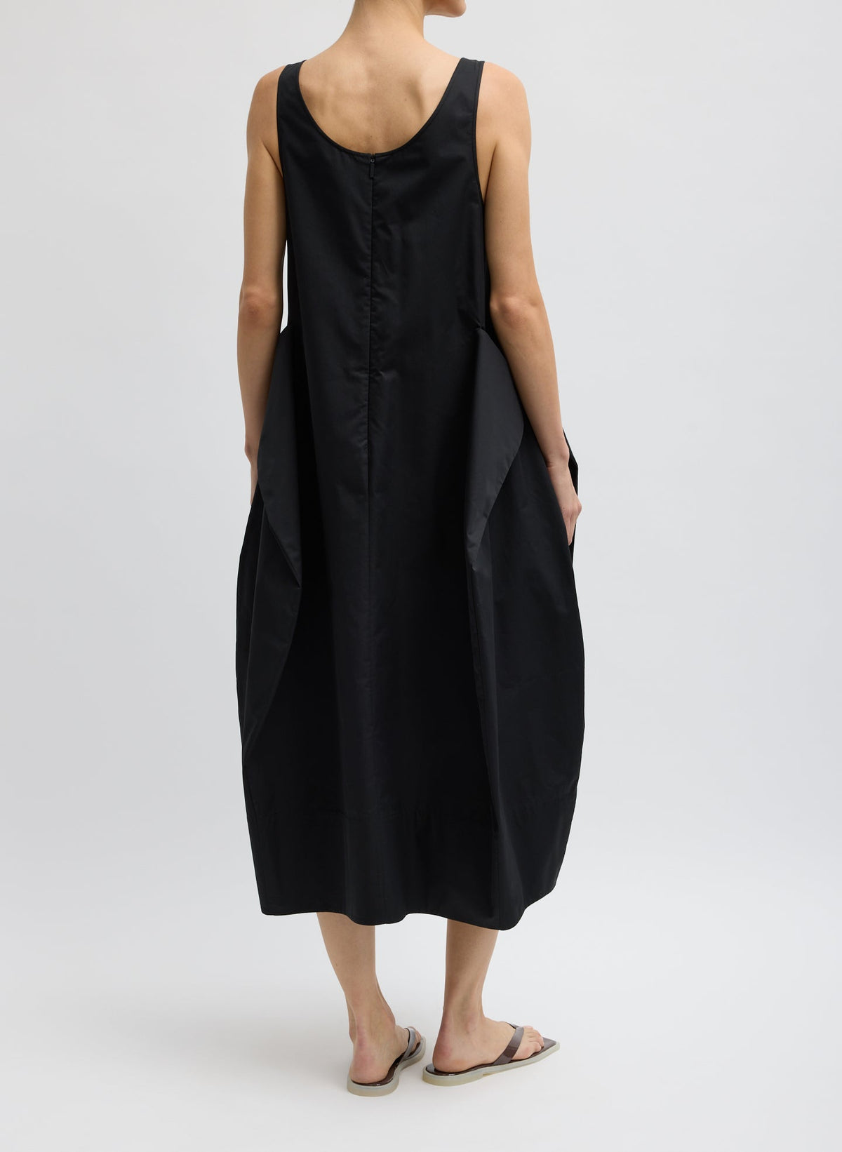 Tibi Eco Poplin Tank Dress