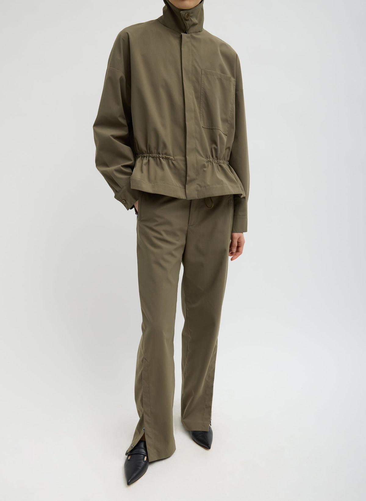 Tibi Tech Suiting Mark Trouser