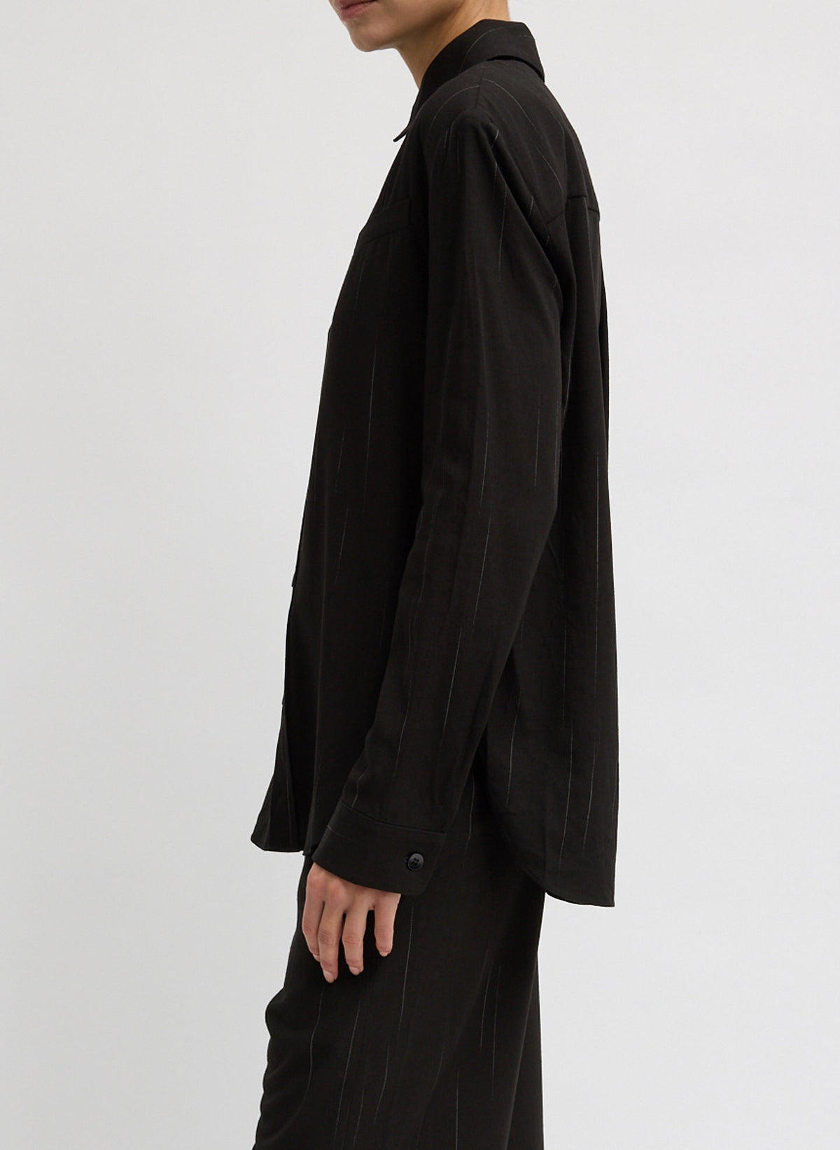 Tibi Viscose Suiting Detached Shirt