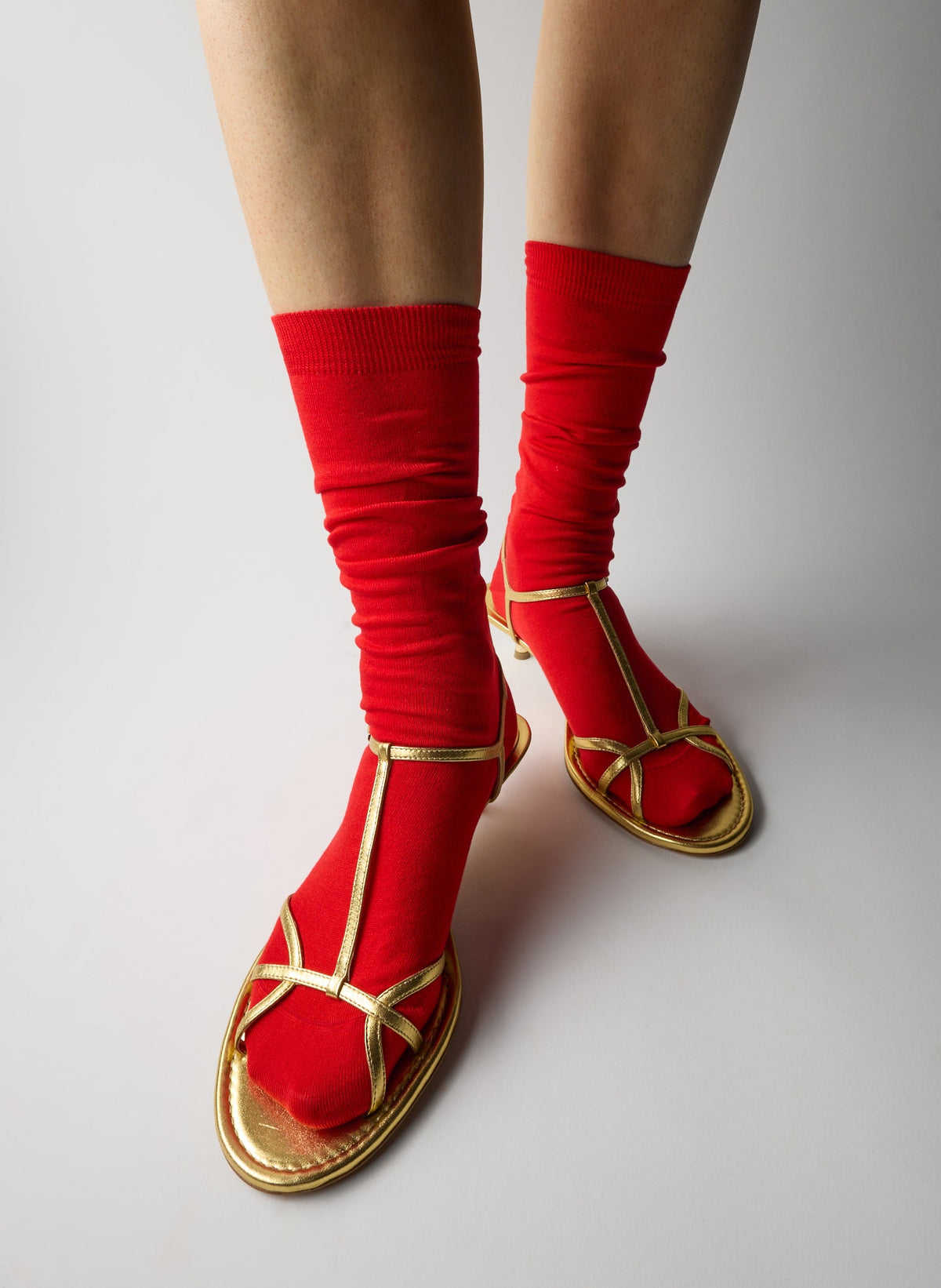 Tibi Christopher Metallic Nappa Heel