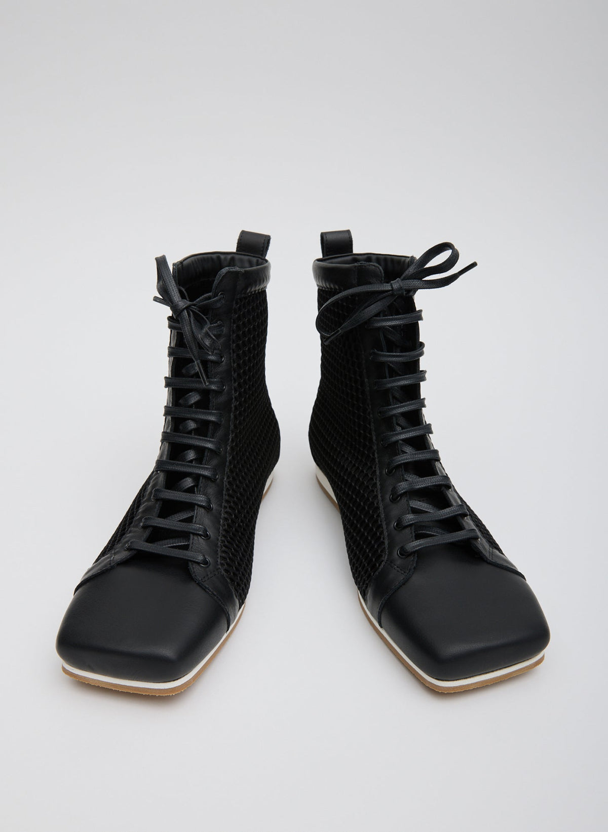 Tibi Seth Mesh High Top Sneaker