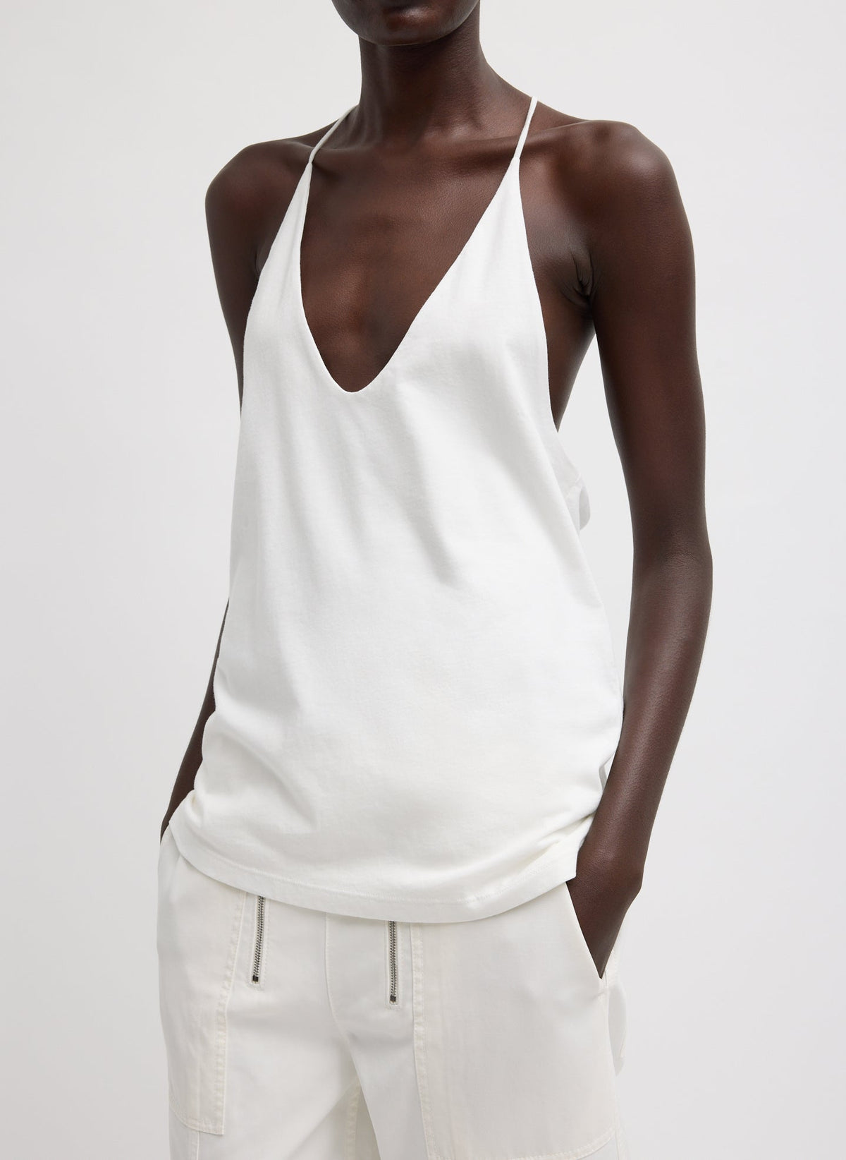 Tibi Racerback Tank